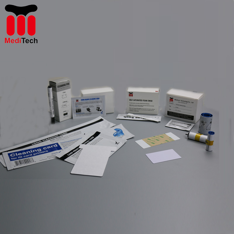 Special cleaning card, cleaning kit for precision instruments 