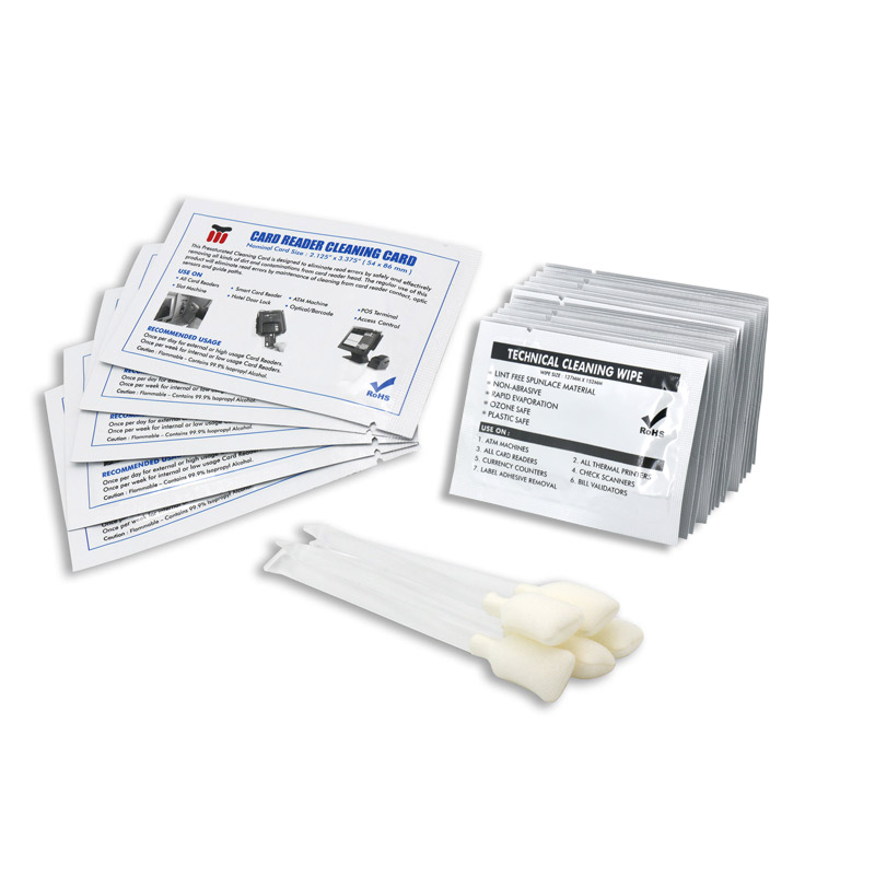 Kit de limpeza compatível Evolis A5011