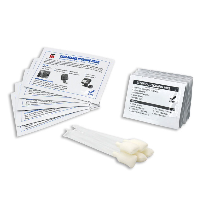 Kit de limpeza compatível Evolis A5021