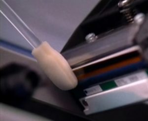 How to Clean Zebra Printer Head with Snap Swab