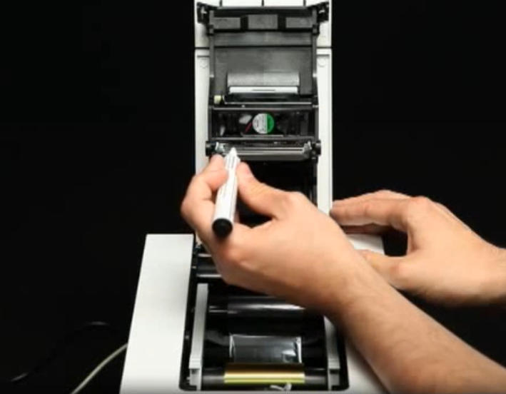 How to clean Evolis Zenius printhead How to clean Evolis Zenius printhead